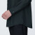 无印良品（MUJI）男式 麻混 长袖衬衫 男士衬衣外套早春新品AC1XAA4S 黑色 XL 
