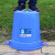 水桶酒店环保户外大号收纳餐厨商用圆形工业带盖大容量垃圾桶塑料 180型(100升)+盖 (蓝色)