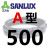 三力士（SANLUX）三角带a型皮带500A530A560A580A600A610A630A660A A530 Li