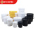 塑料桶密封塑胶包装桶水桶1 2 3 4 5 KG公斤L升加厚涂料桶 5L黑色