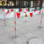 驭电 电力安全围旗施工警戒旗红白相间三角围网隔离绳20米 20米