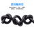 珠江电缆 电力电缆ZC-RVV-300/500V-2*6平方铜芯国标多芯多股软线100米/卷 黑色