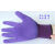 新吉星l309紫色舒适防滑耐磨透气乳胶发泡劳保手套男女士工作薄款 24双星宇L578紫色 M