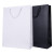 稳斯坦 WST3008 包装袋 （5个）牛皮纸手提袋 白卡纸袋 商务礼品袋 黑卡横排40*30+10