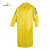 代尔塔 407007 户外工作服防水防雨防风透气连体雨衣黄色XL码 1件装