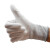 久臻 ZSH52 涂指涂掌手套 防滑耐磨贴手尼龙PU涂层防静电手套 10双手套（涂掌） L 