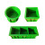 忽风混凝土塑料试模抗渗砼100三联水泥模150方试块盒砂浆70.7试块模具 70.7砂浆(绿色ABS加厚)