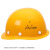 卡莱文标工地安全帽透气男建筑施工加厚玻璃钢领导工人头盔 圆顶玻W白色
