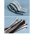自锁式工业级尼龙扎带塑料束线带一次性捆绑卡扣标环保强力易拉工业品 3*100 宽1.8毫米 长10厘米 黑色