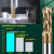 60度钨钢铣刀4刃硬质合金数控刀具cnc加工中心四刃洗刀平底立铣刀 D10*40*10*100L*4F-60S