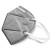 安美尚（ams）A9541活性炭折叠式KN95防尘口罩带海绵垫防尘防飞沫耳带式10只/盒