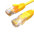 SPUE 六类成品网络跳线非屏蔽 ST-300C-0.5M 无氧铜线芯 黄色0.5米