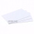 空白PVC卡片塑料名片涂鸦单词卡小批量证卡机专用双面覆膜喷墨卡 50张0.76无孔
