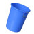 工霸（GONGBA） 大号厨房圆形垃圾桶工业物业环卫商用塑料桶水桶 160L 蓝色 1个 定制
