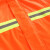 者也（ZYE）路政橘色雨衣环卫工人连体雨衣成人防水防汛桔色外卖长款雨衣骑行户外徒步可定制logo 长款 165码