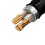 珠峰铜芯电线电缆MYJV22-0.6/1KV-3*25平方国标铠装电力电缆绝缘护套硬电缆硬线 1米