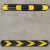 反光橡胶警示条 橡胶护角汽车防撞条 防撞角 车库护墙角PVC角条加 80cm长8mm厚直角