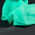 赫思迪格 乳胶防水套袖 耐油耐腐蚀工业护袖袖头 劳保橡胶袖套护袖 38cm绿色（10双） JG-1707