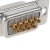 RS Pro欧时 DB9 9 路 面板安装 焊接 D-sub 连接器 插座 RA00268P000EL00, 750 V 直流, 5A
