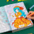 甜嫩嫩 涂色本公主涂色绘画本幼儿涂鸦填色画本3-6-8岁儿童画画本涂色书图画本 6册共192副图+12色可洗水彩笔
