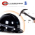 LISM安全帽矿工充电 工程带灯的充电加厚ABS矿帽灯国标煤炭化工矿场 国标矿帽玻璃钢-黑色