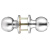 梅花（BLOSSOM）不锈钢球形锁  办公室内门锁球锁卫生间锁 5791 银色  170*53mm  30把/箱 单位:箱
