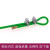 安达通 包塑钢丝绳 涂塑包胶绿色国标牵引绳钢丝线 绿色 直径14mm 