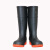 【迈凯乐】雨鞋男款高筒下雨天户外钓鱼洗车防雨水雨靴耐磨 型号M-YJ001 黑色 42 