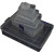 多格零件盒电子元件透明塑料收纳盒小螺丝配件工具分类格子样品盒 透明盒87*63*28.5mm