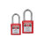 BOZZYS  BD-G01-KD 安全挂锁38*6MM钢制锁梁工业电气阀门设备锁定个人锁具 默认红色 不通开型
