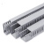 线槽板 电气柜行线布线槽卡扣滑盖 PVC配线槽塑料盖板2米25 30 35 宽度35mm*5根 (共10米)