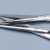 赫思迪格 JG-287 实验用剪刀 不锈钢剪 手术剪刀 直尖弯尖 多功能绷带剪手术剪 组织直圆14cm