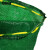 安赛瑞 蔬菜水果网眼袋 70×90cm（100个装）圆织网袋抽绳网兜 尼龙透气网袋编织袋（加密中厚）绿色 24796