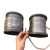 电子张力围栏牧场畜牧业专用通电绳单多股不锈钢铝合金线高压绝缘 直径1.2毫米不锈钢张力线500米