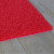 汉河PVC丝圈防滑走道垫 加厚丝圈 防滑喷丝进 红防尘 定制 1.8X12M红