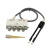 适用TH26029B数字电桥测试线SM贴片夹具镀金头测量电缆 TH26009B镀金头