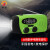 慎固 多功能应急手电筒收音机手摇发电太阳能充电应急式移动电源 绿色中文版