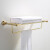 科勒（KOHLER）美国全铜欧式金色毛巾架卫生间双层浴巾架浴室洗手间五金挂件 金色皂液器