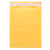 黄色牛皮纸气泡袋加厚快递信封袋包装袋防水防震气泡袋可定制 14*16+4cm（100个）