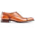 LOAKE男鞋Hughes 时尚复古棕色皮革商务休闲正装皮鞋男士婚鞋 Chestnut 40.6码/UK7.0