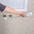 汉河硬毛地板清洁刷长柄可伸缩菱形不锈钢浴室厨房地板刷定制 米色