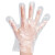 新越昌晖一次性手套 PE加厚透明家务餐饮美容防护薄膜手套均码PE-S1 200只/包 大号 均码