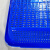 塑料收纳框长方形洗菜篮周转箱加厚漏水胶筐子商用沥水网大孔水果 白色A11【51*40*14厘米】