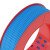德力西电气 电线电缆铜芯国标单芯硬线BV 6平方 蓝色零线 50米 DL1601083081F