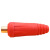 飓开 电焊机DKJ25-35-50-70平方 欧式快插头 焊接电缆连接器快速接头 单位:个 DKJ50-70插头+插座（红） 