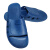 上柯 B3455 SPU底蓝色防静电拖鞋 无尘洁净电子实验室工作鞋 小六孔 小六孔44码（270mm）