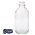 玻璃盐水瓶空瓶含塞盖 250ml 500ml 玻璃点滴瓶 输液瓶 实验高温 配件28口天然外翻胶塞