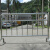 金柯 不锈钢铁马护栏施工围栏 市政道路公路隔离栏交通安全排队护栏 高低脚加厚1*1.5米定制广告牌 定制1.5*2米 38外管