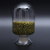玻璃种子瓶125ml250ml500ml鸡心瓶实验室样品展示瓶含胶塞晶体粉 尖头250ml(含胶塞)