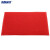海斯迪克 HK-606 红色无字丝圈地垫加厚(四周压边)13-14mm左右 1.8m长*1.5m宽（定制尺寸）